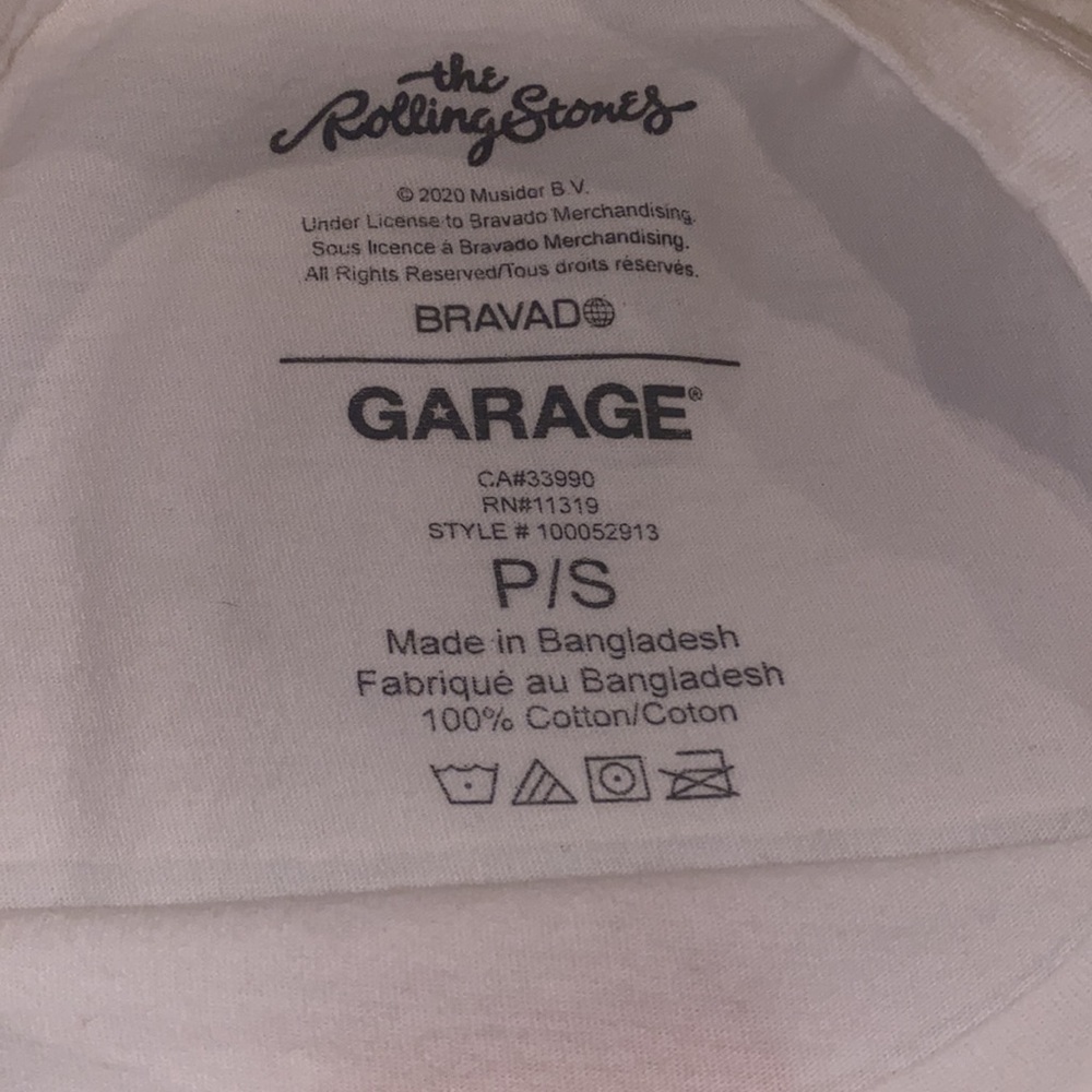 Garage Rolling Stones Shirt - Picture 2 of 2
